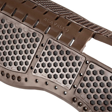 Amortisseur Acavallo Piuma Aerobalance WFS gel EVA plat Marron