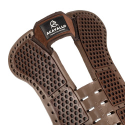 Amortisseur Acavallo Piuma Aerobalance WFS gel EVA plat Marron