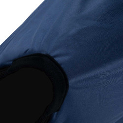 Nebraska paddockdeken van scheurvast weefsel 250 g Marine Marineblauw