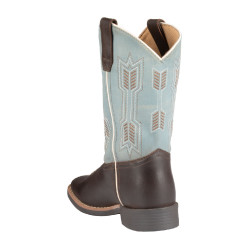 Kinderlaarzen Arrow Western Bruin / lichtblauw