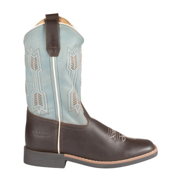 Kinderlaarzen Arrow Western Bruin / lichtblauw