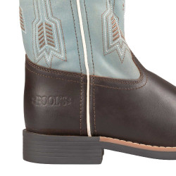 Kinderlaarzen Arrow Western Bruin / lichtblauw