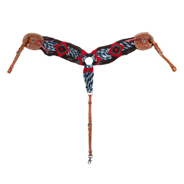 Collier de chasse Pool's Mohair Desert Night Huilé Marron