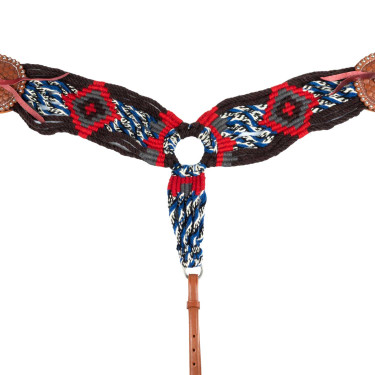 Collier de chasse Pool's Mohair Desert Night Huilé Marron