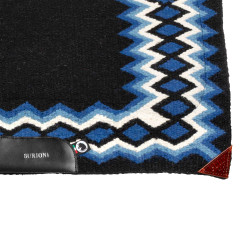 Tapis western Burioni show en laine avec rembourrage en Dry F