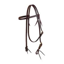 Bridon western Platinium Pro à frontal simple réglable