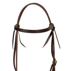 Bridon western Platinium Pro à frontal simple réglable