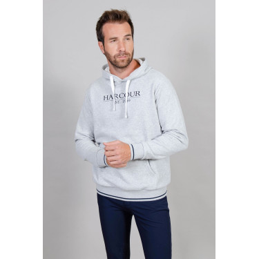 Sweat à capuche Harcour Swiss homme Gris