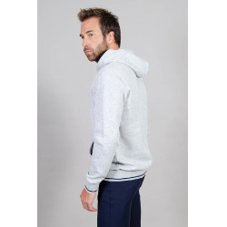 Sweat à capuche Harcour Swiss homme Gris