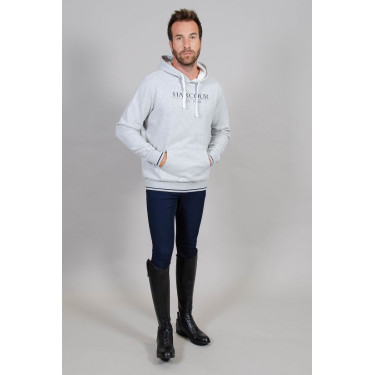Sweat à capuche Harcour Swiss homme Gris