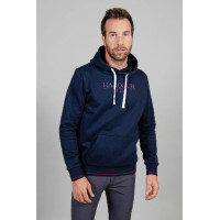 Sweat à capuche Harcour Swiss homme Marine Bleu marine