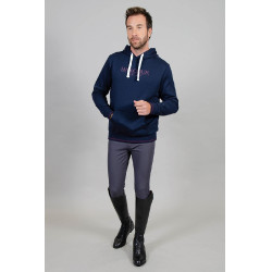 Sweat à capuche Harcour Swiss homme Marine Bleu marine