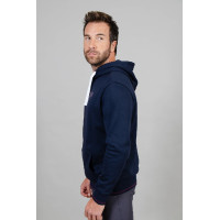 Sweat à capuche Harcour Swiss homme Marine Bleu marine