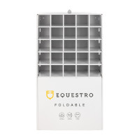 Présentoir Equestro pour collection pliable en carton Blanc