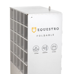 Présentoir Equestro pour collection pliable en carton Blanc