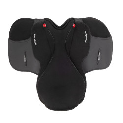 Selle d’obstacle Pro-Light en cuir synthétique Noir