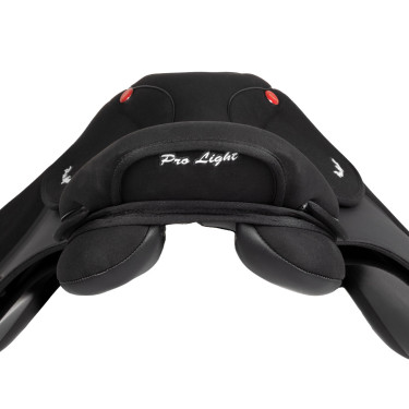Selle d’obstacle Pro-Light en cuir synthétique Noir