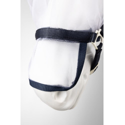 Halster met vliegenmasker Horze Paso Fino Opening Marineblauw