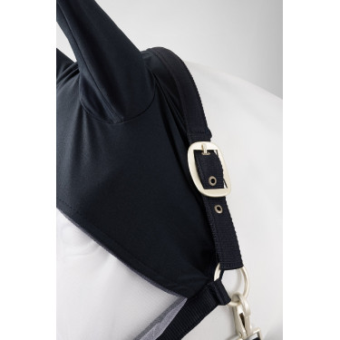 Halster met vliegenmasker Horze Paso Fino Opening Marineblauw