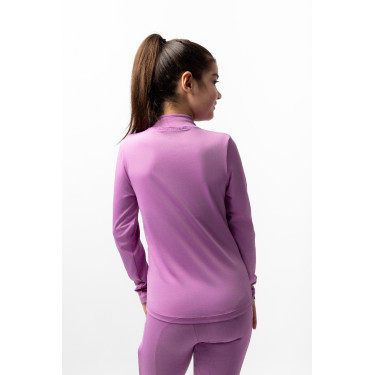 Trainingsshirt Horze Mea kind Bleek Paars Violet Trainingsshirt Horze Mea kind Bleek Paars Violet