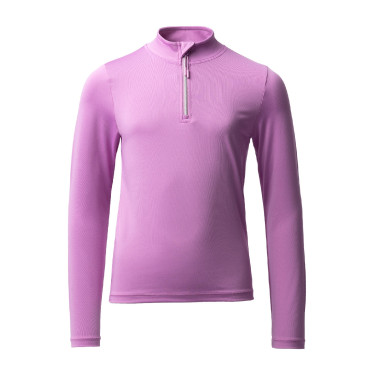 T-shirt d'entraînement Horze Mea enfant Pensée pâle Violet