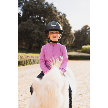Trainingsshirt Horze Mea kind Bleek Paars Violet Trainingsshirt Horze Mea kind Bleek Paars Violet