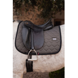 Dressuur zadeldek Onyx B Vertigo Chimera Grijs