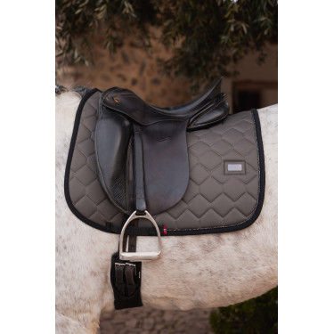 Dressuur zadeldek Onyx B Vertigo Chimera Grijs