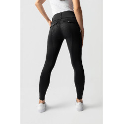 Legging Hybrid Horze Anya femme fullgrip Noir