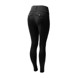 Hybride legging Horze Anya dames fullgrip Zwart Hybride legging Horze Anya dames fullgrip Zwart