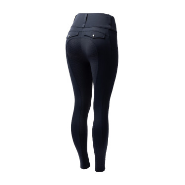 Legging Hybrid Horze Anya femme fullgrip Marine foncé Bleu Legging Hybrid Horze Anya femme fullgrip Marine foncé Bleu
