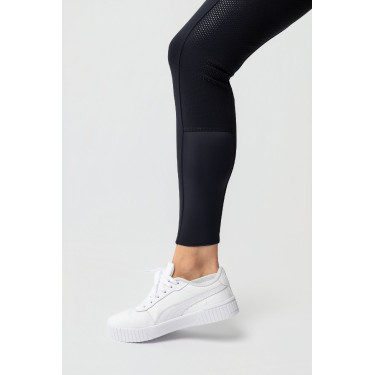 Pantalon d'équitation Horze Leonie fond intégral femme Marine foncé Bleu Pantalon d'équitation Horze Leonie fond intégral femme Marine foncé Bleu