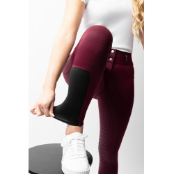 Rijbroek Horze Evelyn full seat dames Port Royale Bordeaux