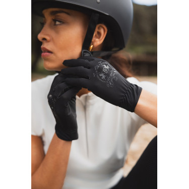 Gants B Vertigo Odina femme Beauté noire