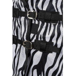 Vliegendeken Horze Defender met buikflap Zebra Motieven