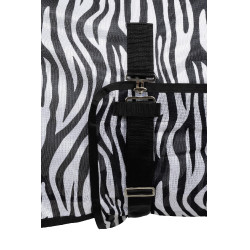 Vliegendeken Horze Defender met buikflap Zebra Motieven