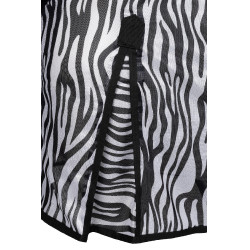 Vliegendeken Horze Defender met buikflap Zebra Motieven