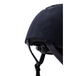 Paardrijcap Solara II Horze Marine / wit Blauw