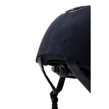 Paardrijcap Solara II Horze Marine / wit Blauw