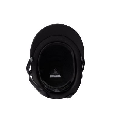 Casque d'équitation ornement en cristal Horze Arix II Noir / argent