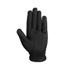 Gants d'équitation femme Horze Mayla Winter Marine foncé Bleu