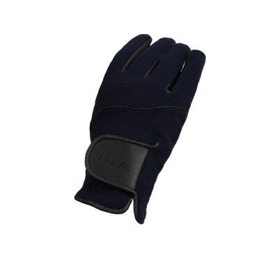 Gants d'équitation femme Horze Mayla Winter Marine foncé Bleu