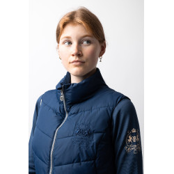 Gewatteerd Rijvest B Vertigo Cordelia Marine titaan Marineblauw Gewatteerd Rijvest B Vertigo Cordelia Marine titaan Marineblauw
