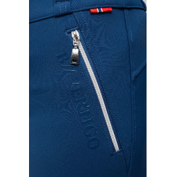 Damesrijbroek B Vertigo thermisch fullgrip Enya Marine titaan Marineblauw
