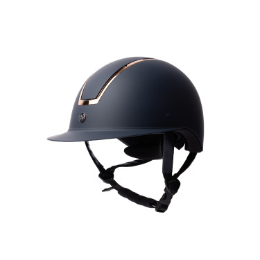 Casque Atmos Metallic II Horze Marine / rose gold Bleu marine