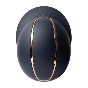 Casque Atmos Metallic II Horze Marine / rose gold Bleu marine