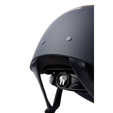 Casque Atmos Metallic II Horze Marine / rose gold Bleu marine
