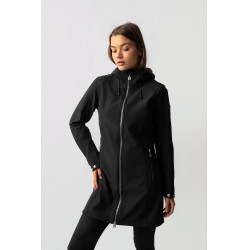 Lange softshell jas Anna Horze Zwart Lange softshell jas Anna Horze Zwart