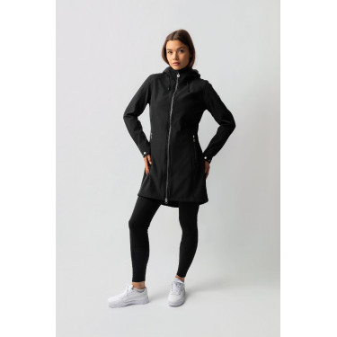 Lange softshell jas Anna Horze Zwart Lange softshell jas Anna Horze Zwart