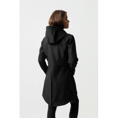 Lange softshell jas Anna Horze Zwart Lange softshell jas Anna Horze Zwart